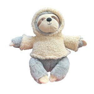 INDIGO BABY BY GUND Plush Sloth with Remove\able Jacket Embroidered Face